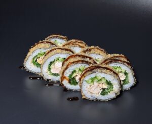 Tempura s kuřecím masem